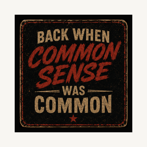 Common Sense Was Common Tee