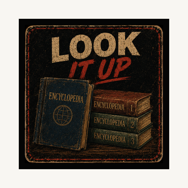 Look It Up (Encyclopedia) Tee