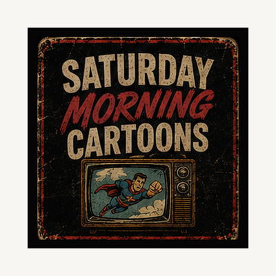 Saturday Morning Cartoons Tee